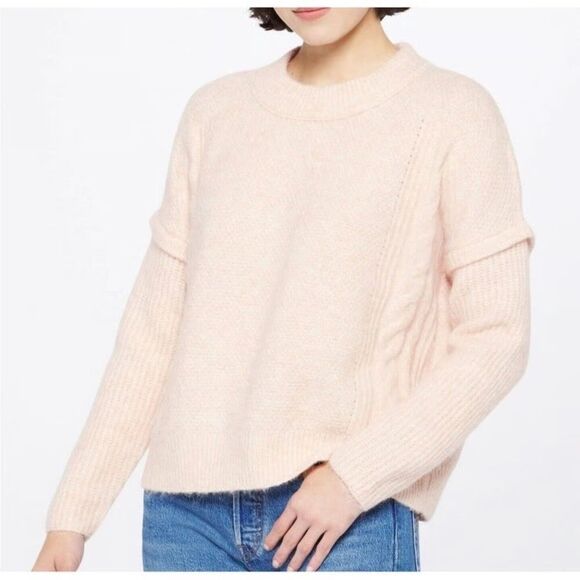 Madewell Plus Cable Havener Sweater Womens 4X - Picture 1 of 7